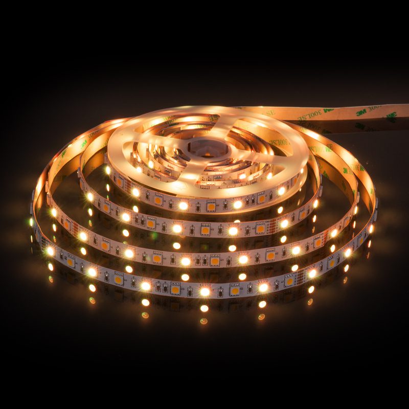 Светодиодная лента Elektrostandard 24V 14,4W 60Led 5050+5050 IP20 MIX RGB/теплый белый, 5м 4690389172250 Светодиодная лента Elektrostandard 24V 14,4W 60Led 5050+5050 IP20 MIX RGB/теплый белый, 5м 4690389172250