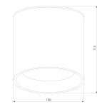 Уличный потолочный светильник Elektrostandard Light LED 4690389177019