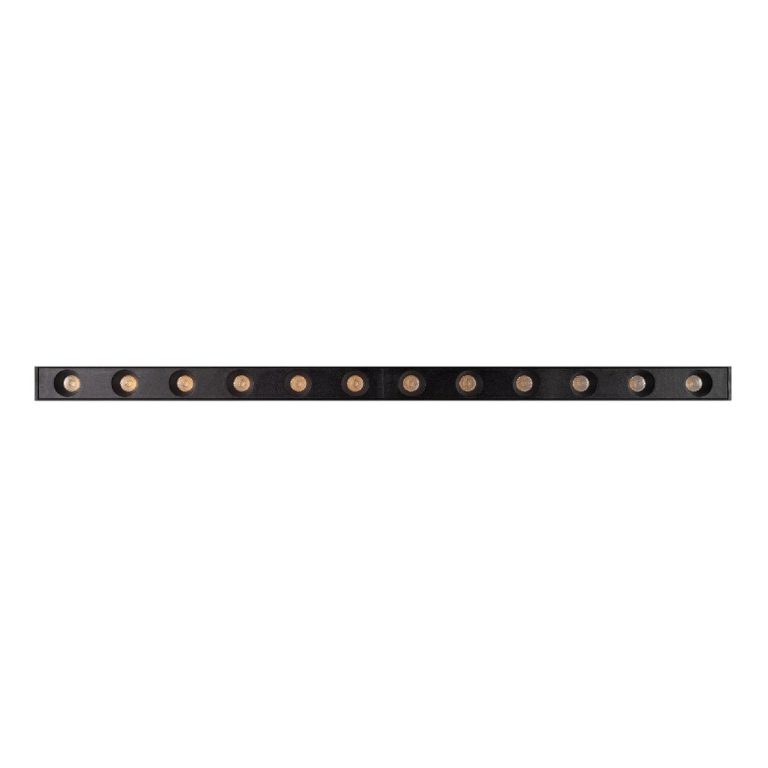 Трековый магнитный светильник Arlight MAG-DOTS-25-L400-12W Day4000 (BK, 30 deg, 24V, DALI) 046325