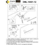 Настенный светильник Omnilux Giobbole OML-10001-12