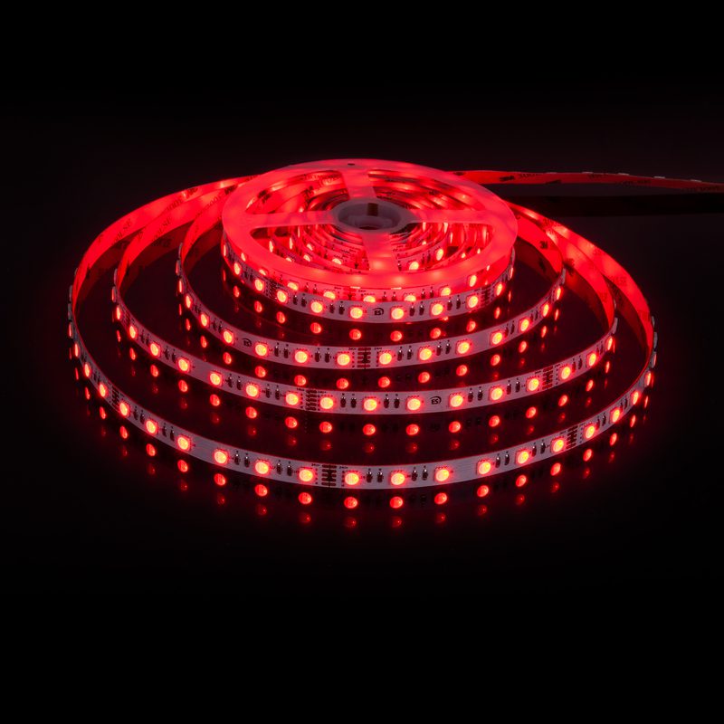 Светодиодная лента Elektrostandard 24V 24W 60Led 5050 IP20 MIX RGB/дневной белый, 5м 4690389172304 Светодиодная лента Elektrostandard 24V 24W 60Led 5050 IP20 MIX RGB/дневной белый, 5м 4690389172304