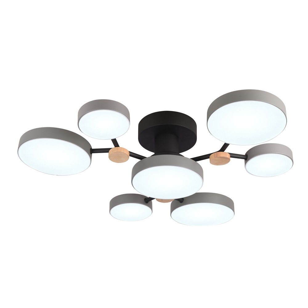 Потолочная люстра LED4U L3201-700 GR Потолочная люстра LED4U L3201-700 GR