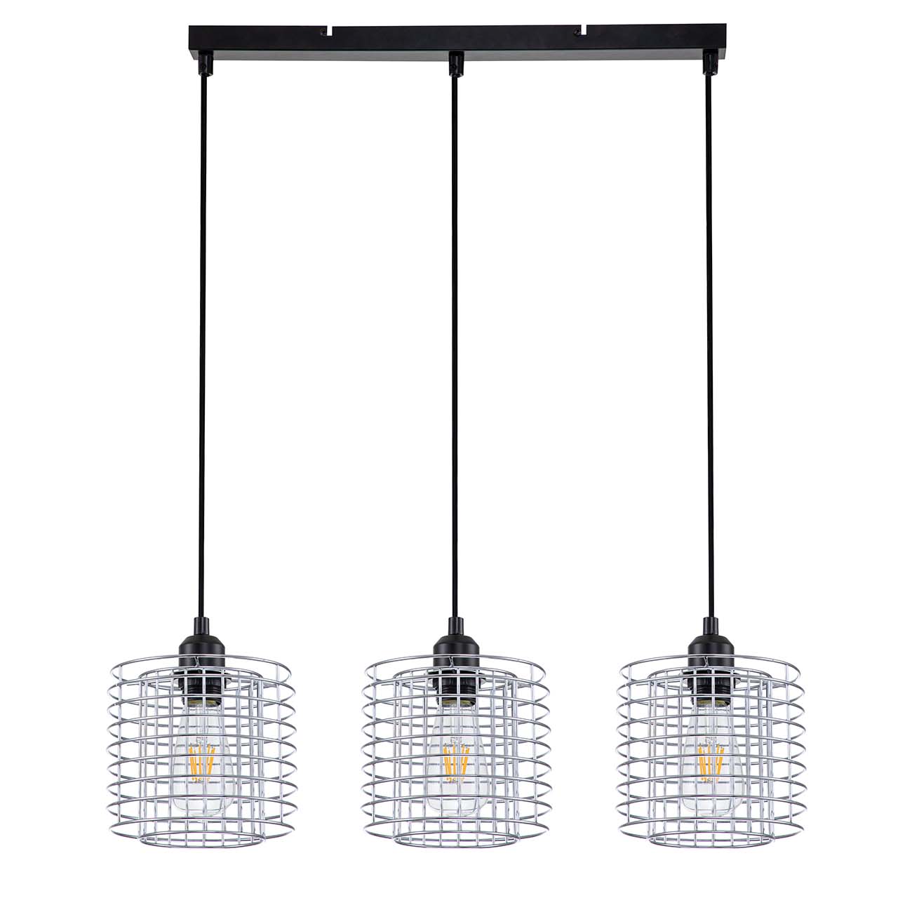 Подвесной светильник Escada Grid 10190/3S Chrome Подвесной светильник Escada Grid 10190/3S Chrome