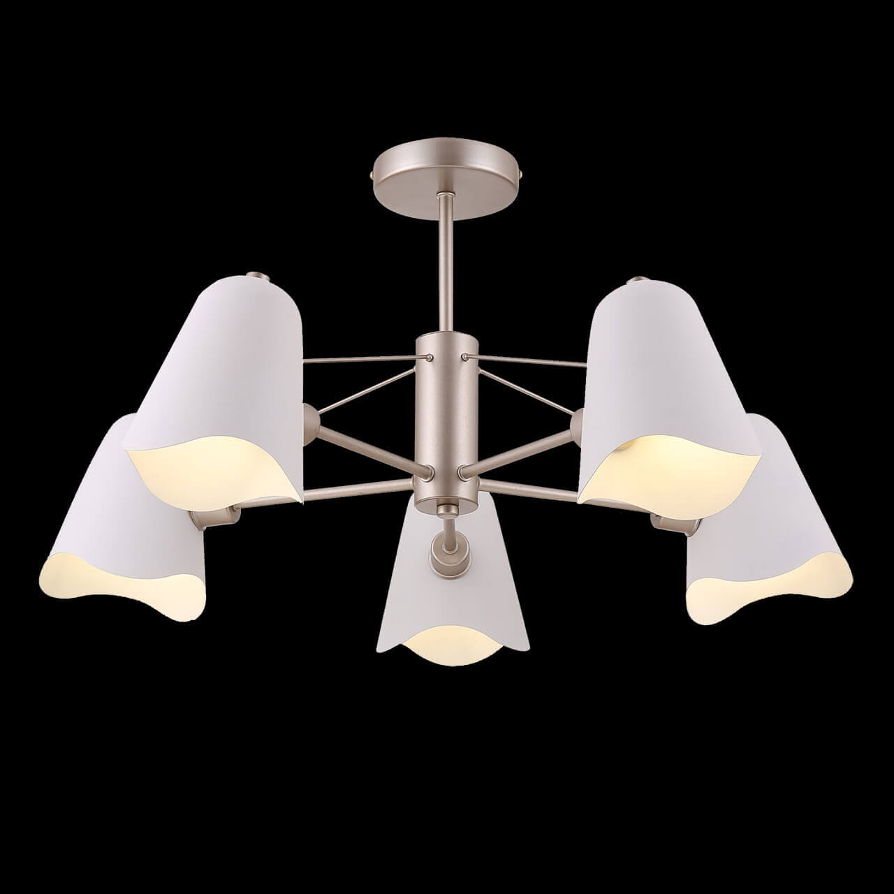 Люстра на штанге Freya Manon FR5037PL-05S Люстра на штанге Freya Manon FR5037PL-05S