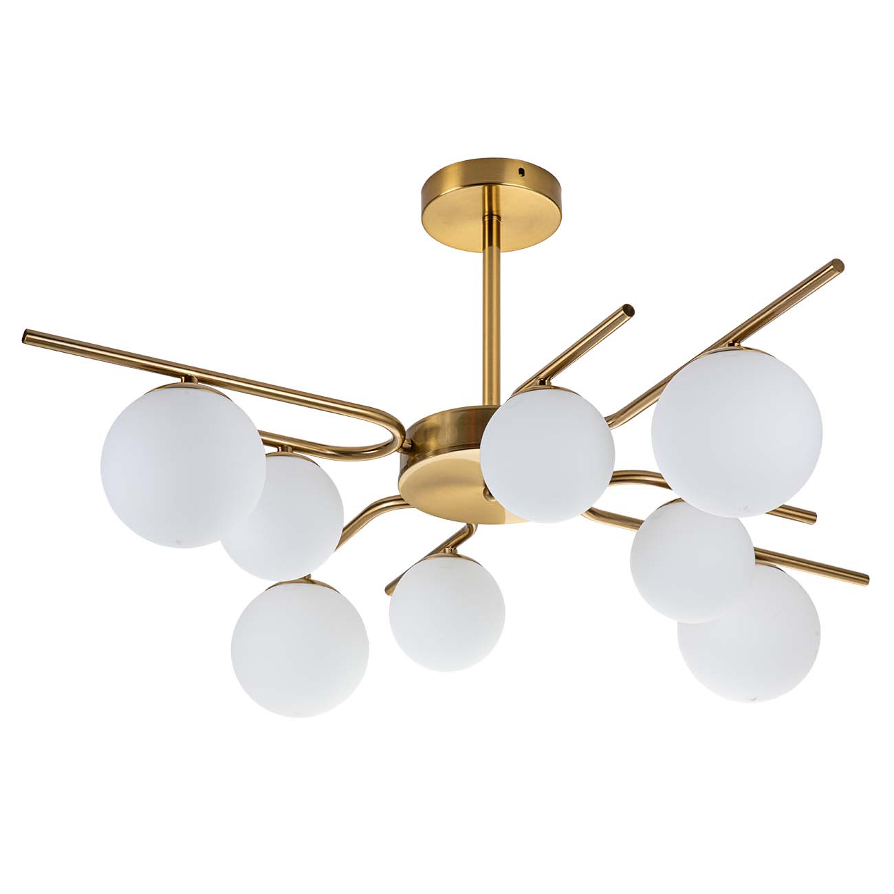 Люстра на штанге Escada Sphere 642/8P Brass Люстра на штанге Escada Sphere 642/8P Brass