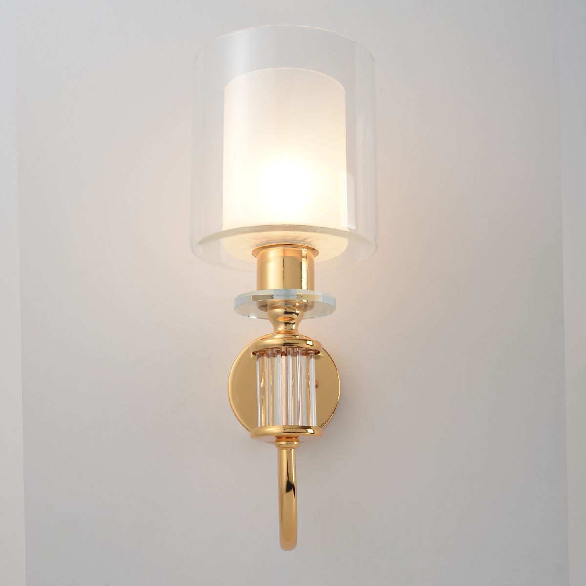Бра Crystal Lux ELENA AP1 GOLD Бра Crystal Lux ELENA AP1 GOLD