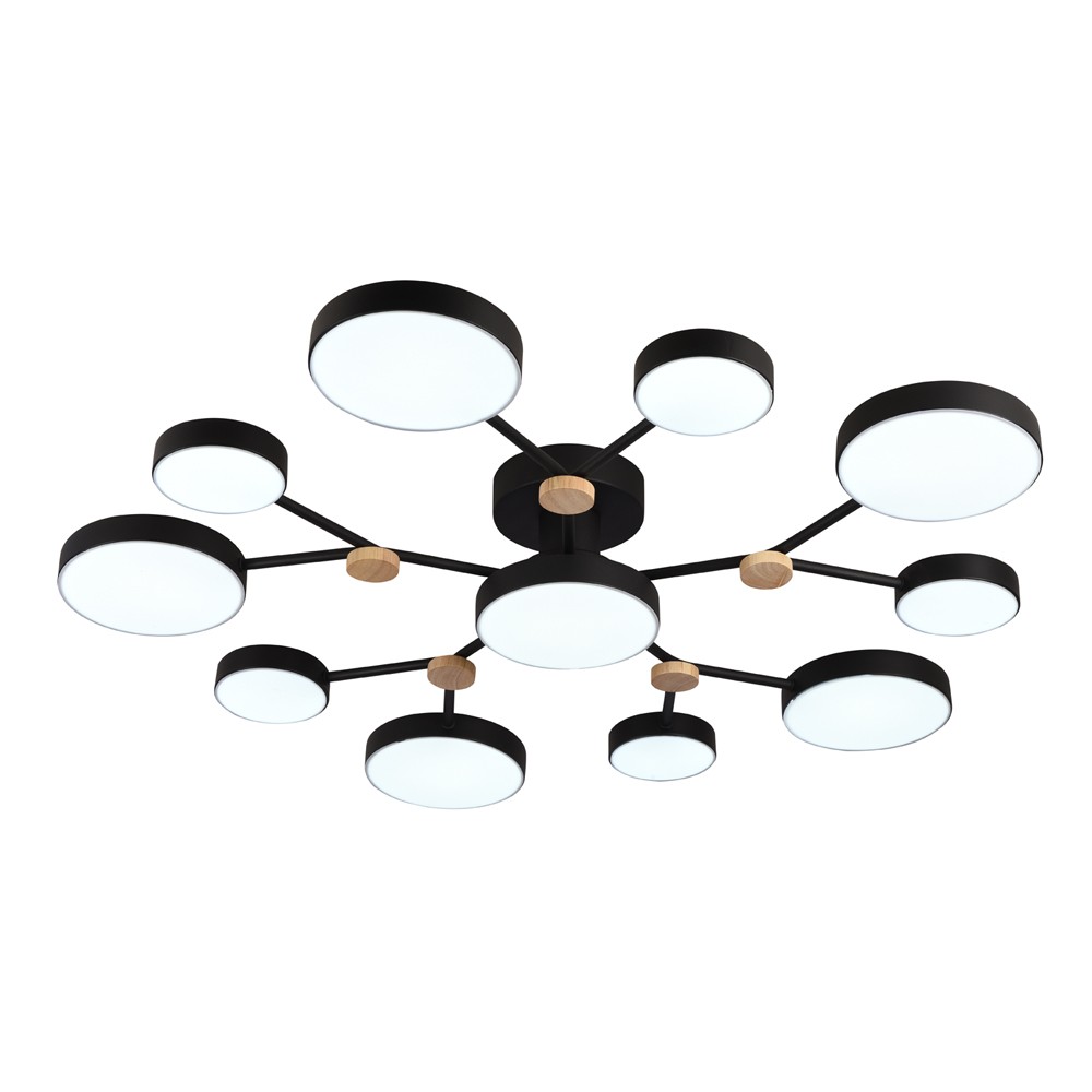 Потолочная люстра LED4U L3201-960 BK Потолочная люстра LED4U L3201-960 BK