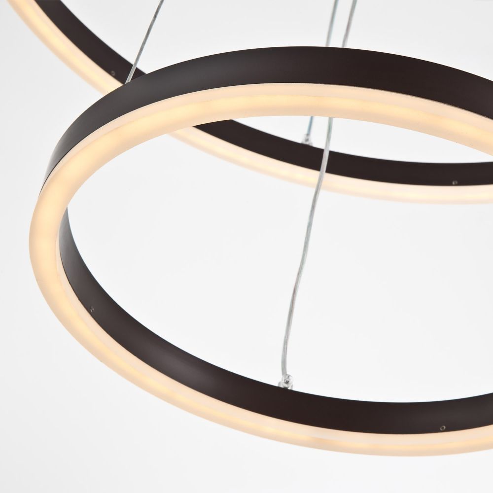 Подвесная люстра LED4U L55000-2HL BR Подвесная люстра LED4U L55000-2HL BR