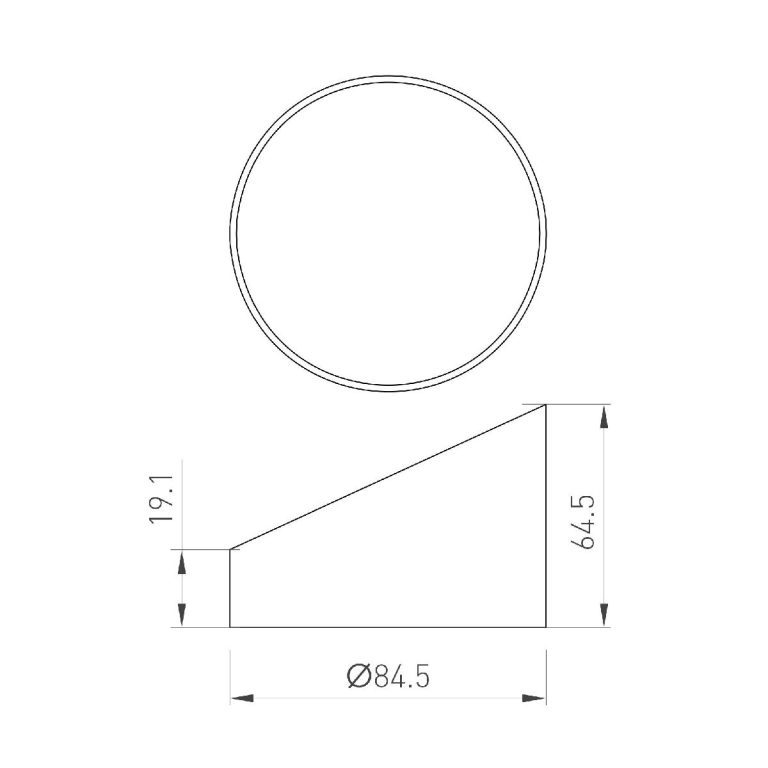 Бленда Arlight LGD-HOOD-R85 (BK) 046770
