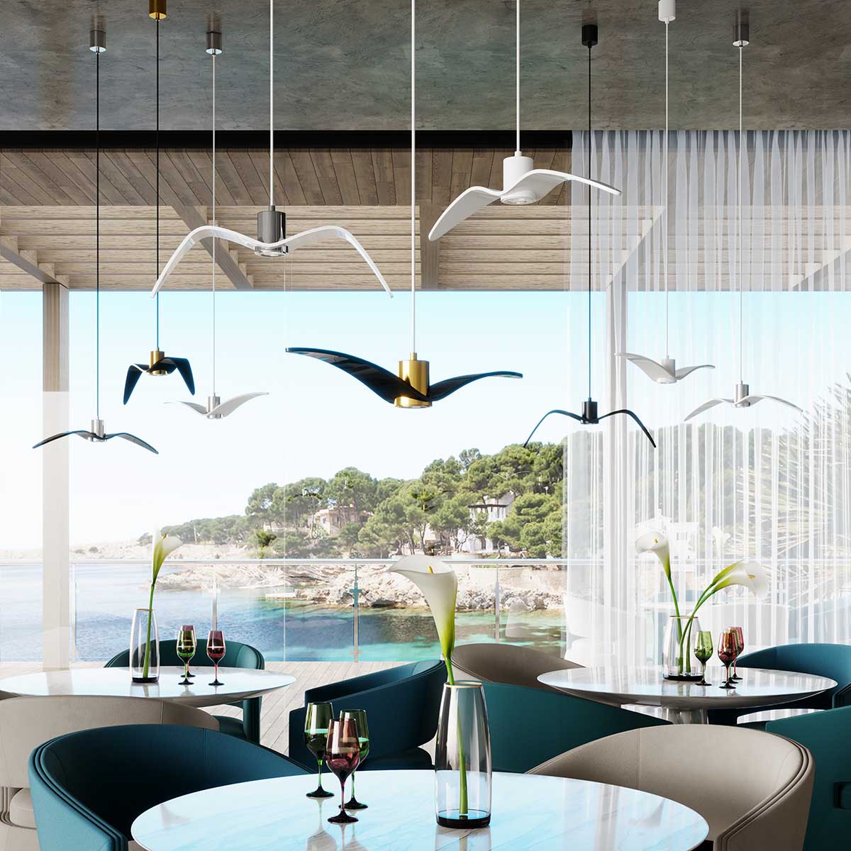 Подвесной светильник Odeon Light Birds 4903/1C Подвесной светильник Odeon Light Birds 4903/1C
