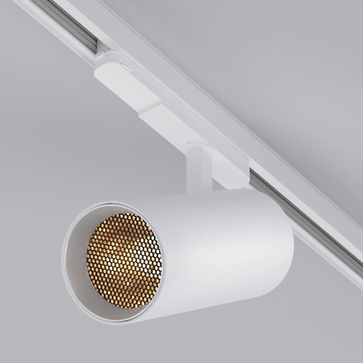 Трековый трехфазный светильник Arlight LGD-GERA-4TR-R90-30W Day4000 (WH, 55 deg, 230V) 055133 Трековый трехфазный светильник Arlight LGD-GERA-4TR-R90-30W Day4000 (WH, 55 deg, 230V) 055133