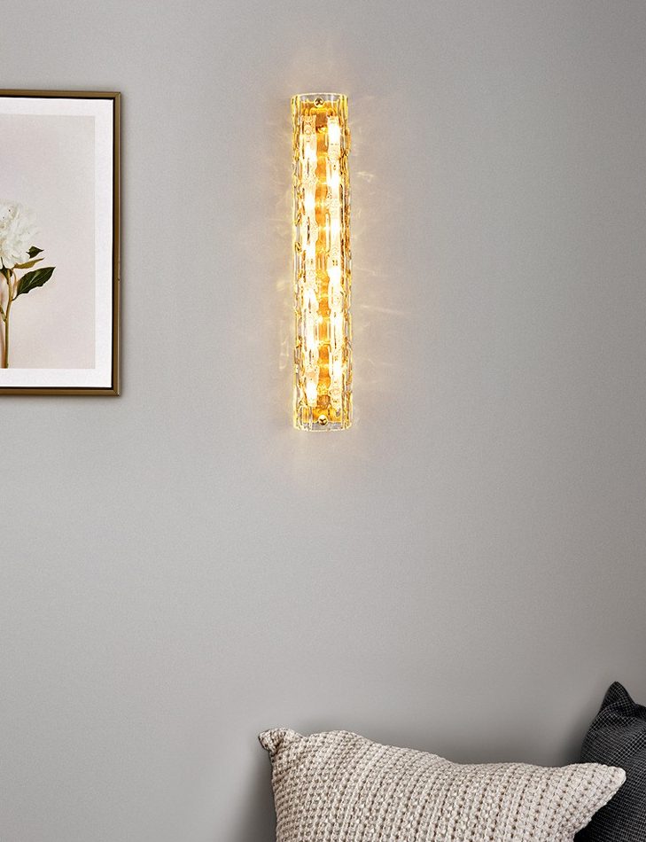 Настенный светильник DeLight Collection 88085W/S gold/clear Настенный светильник DeLight Collection 88085W/S gold/clear