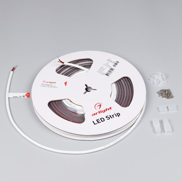 Светодиодная лента герметичная Arlight CSP-PFS-X480-10mm 24V Warm3000 (14.4 W/m, IP68, TWP100, 5m) 045044