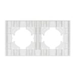 Рамка на 2 поста пластиковая Arlight FRM-PERIO-PL-2-GR 049752
