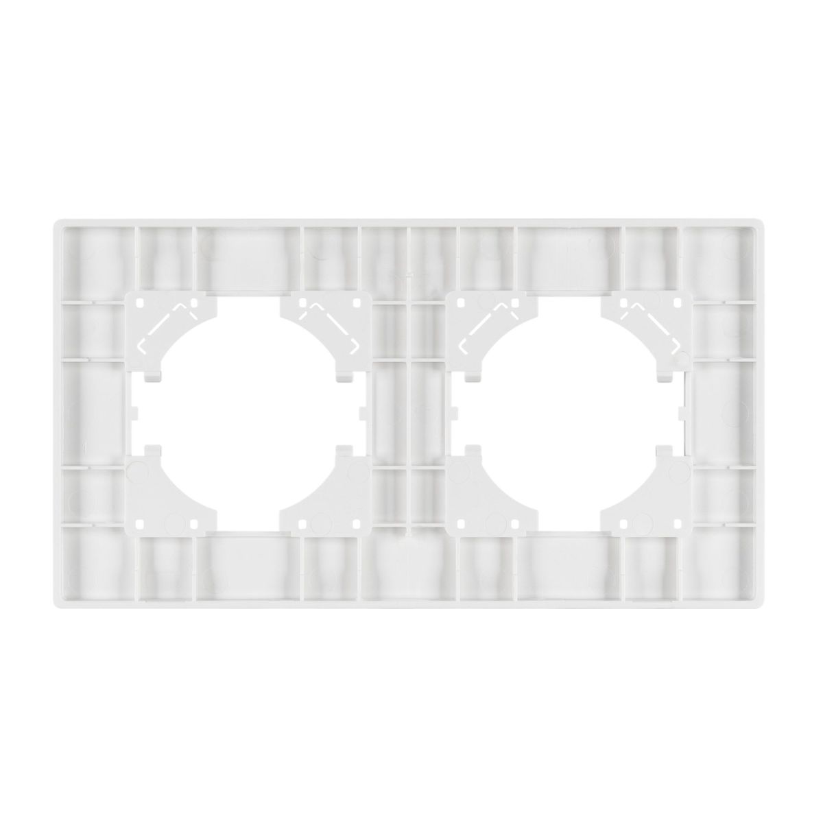 Рамка на 2 поста пластиковая Arlight FRM-PERIO-PL-2-GR 049752 Рамка на 2 поста пластиковая Arlight FRM-PERIO-PL-2-GR 049752