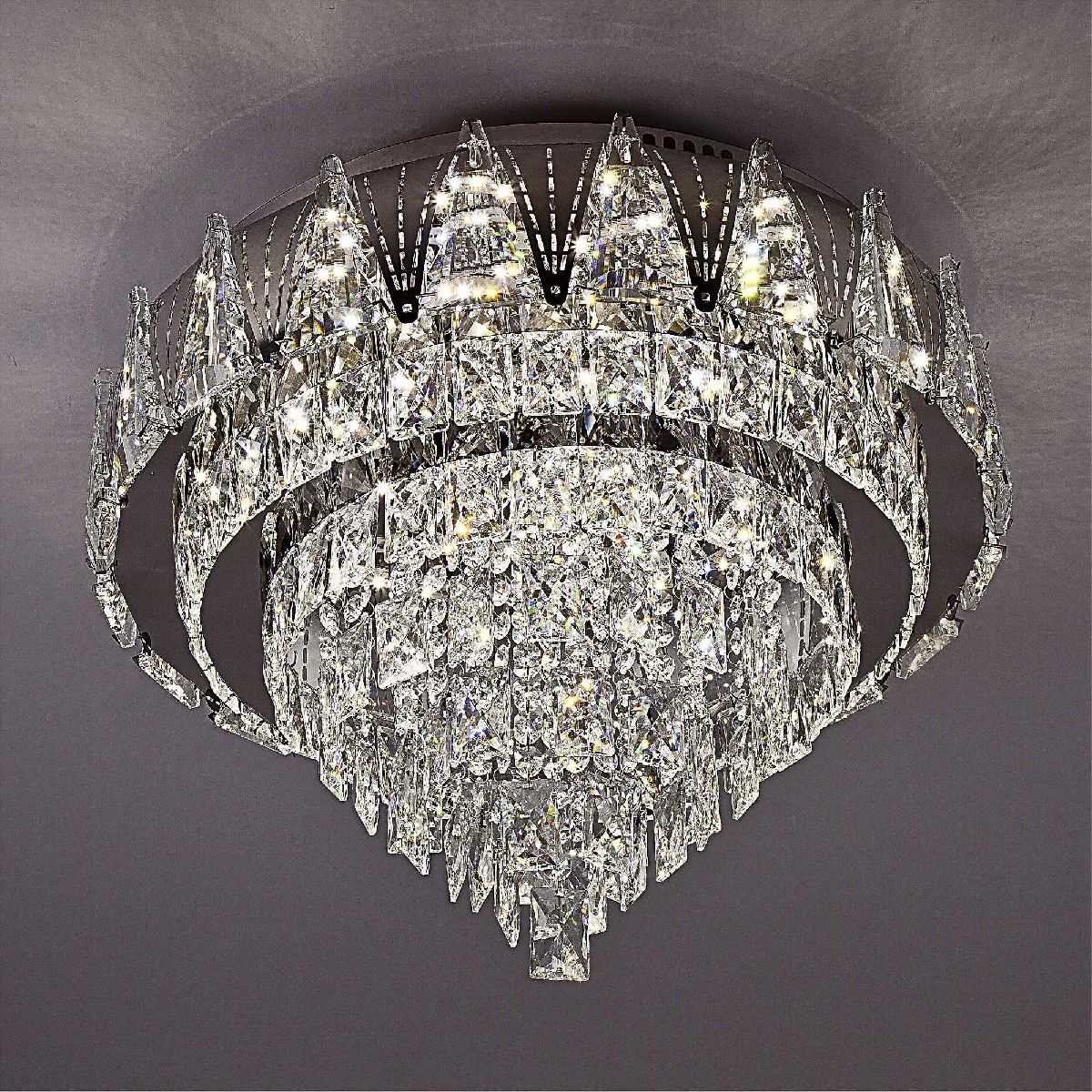 Потолочная люстра LED4U L9437-500 CR с УД Потолочная люстра LED4U L9437-500 CR с УД