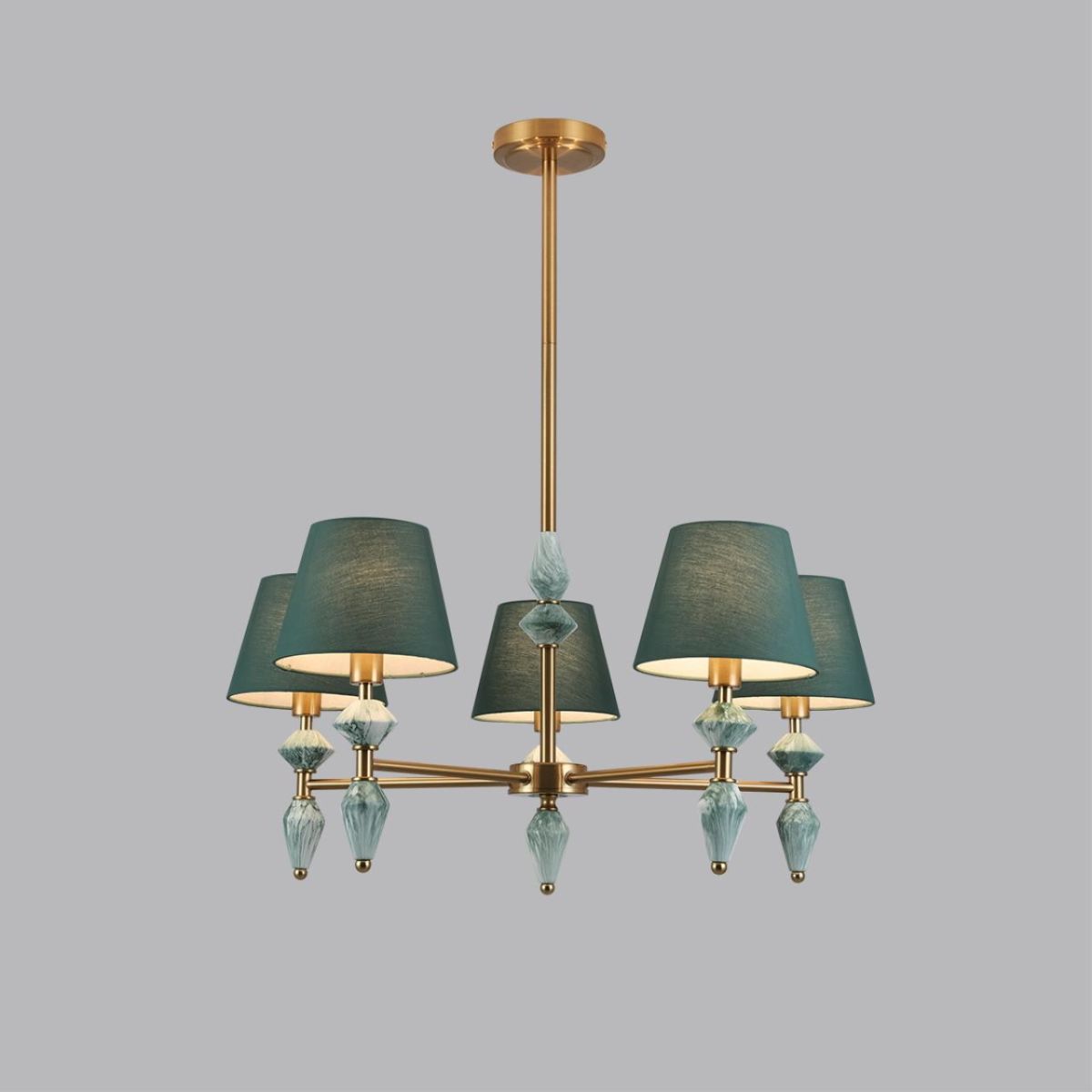 Люстра на штанге Lumion Classi Vermont 8275/5 Люстра на штанге Lumion Classi Vermont 8275/5