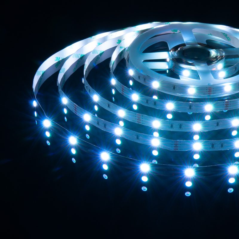Светодиодная лента Elektrostandard 12V 7,2W 30Led 5050 IP20 RGB, 5м 4690389040160 Светодиодная лента Elektrostandard 12V 7,2W 30Led 5050 IP20 RGB, 5м 4690389040160