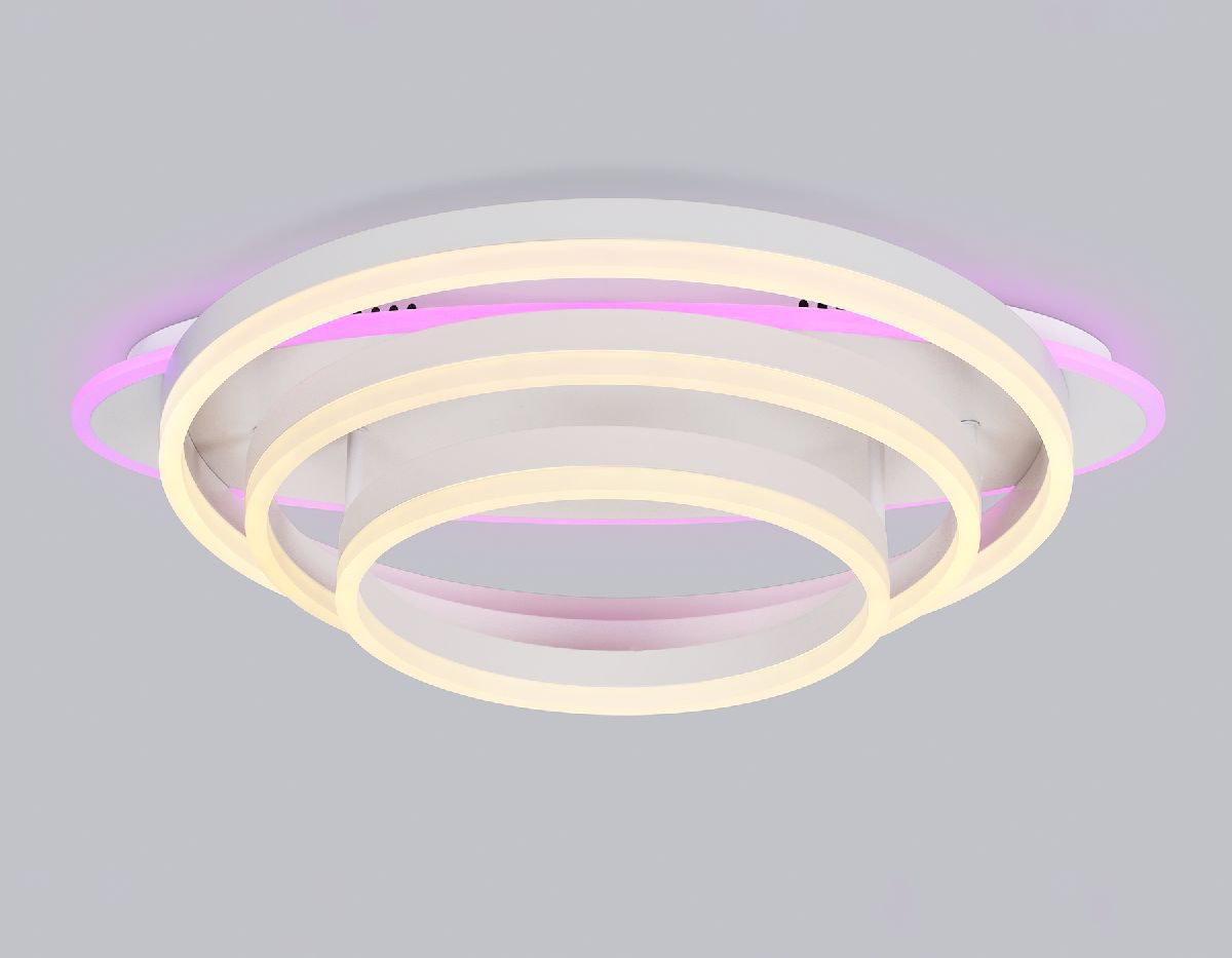 Потолочная люстра Ambrella Light Acrylica Disk FA8522 Потолочная люстра Ambrella Light Acrylica Disk FA8522