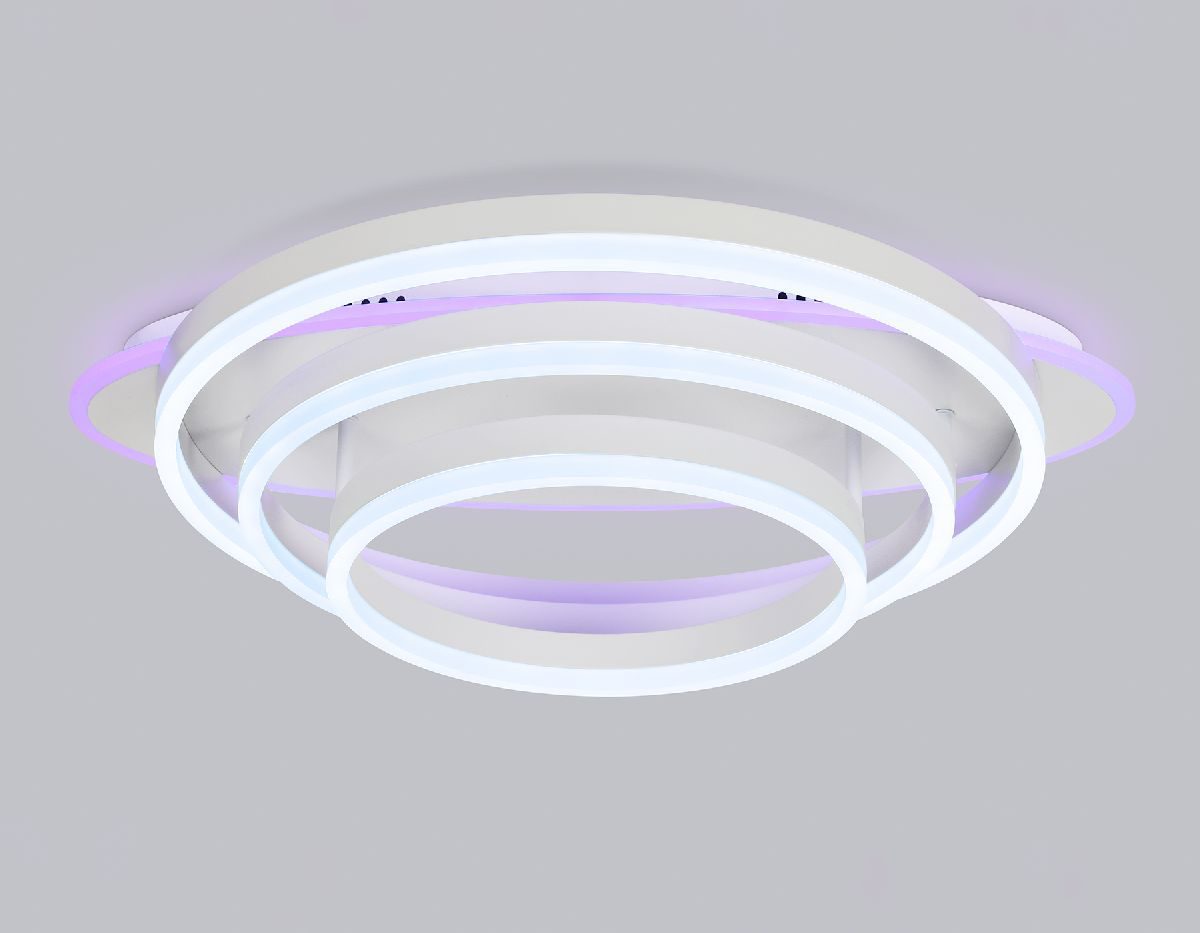 Потолочная люстра Ambrella Light Acrylica Disk FA8522 Потолочная люстра Ambrella Light Acrylica Disk FA8522