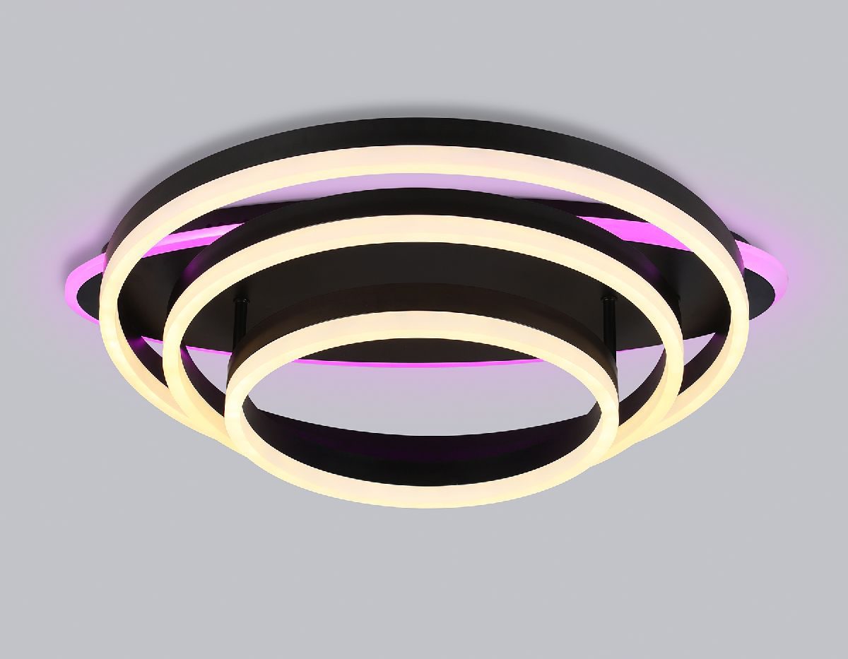 Потолочная люстра Ambrella Light Acrylica Disk FA8524 Потолочная люстра Ambrella Light Acrylica Disk FA8524