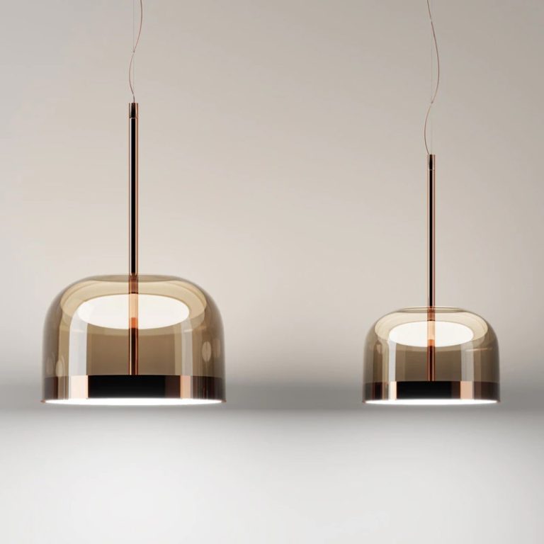 Подвесной светильник Delight Collection Equatore 9705P/S amber/copper