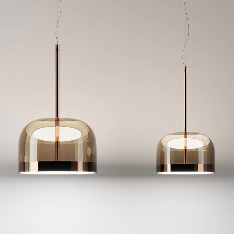 Подвесной светильник Delight Collection Equatore 9705P/S amber/copper Подвесной светильник Delight Collection Equatore 9705P/S amber/copper