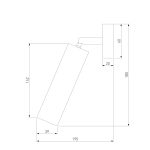 Спот Eurosvet Ease 20128/1 LED черный