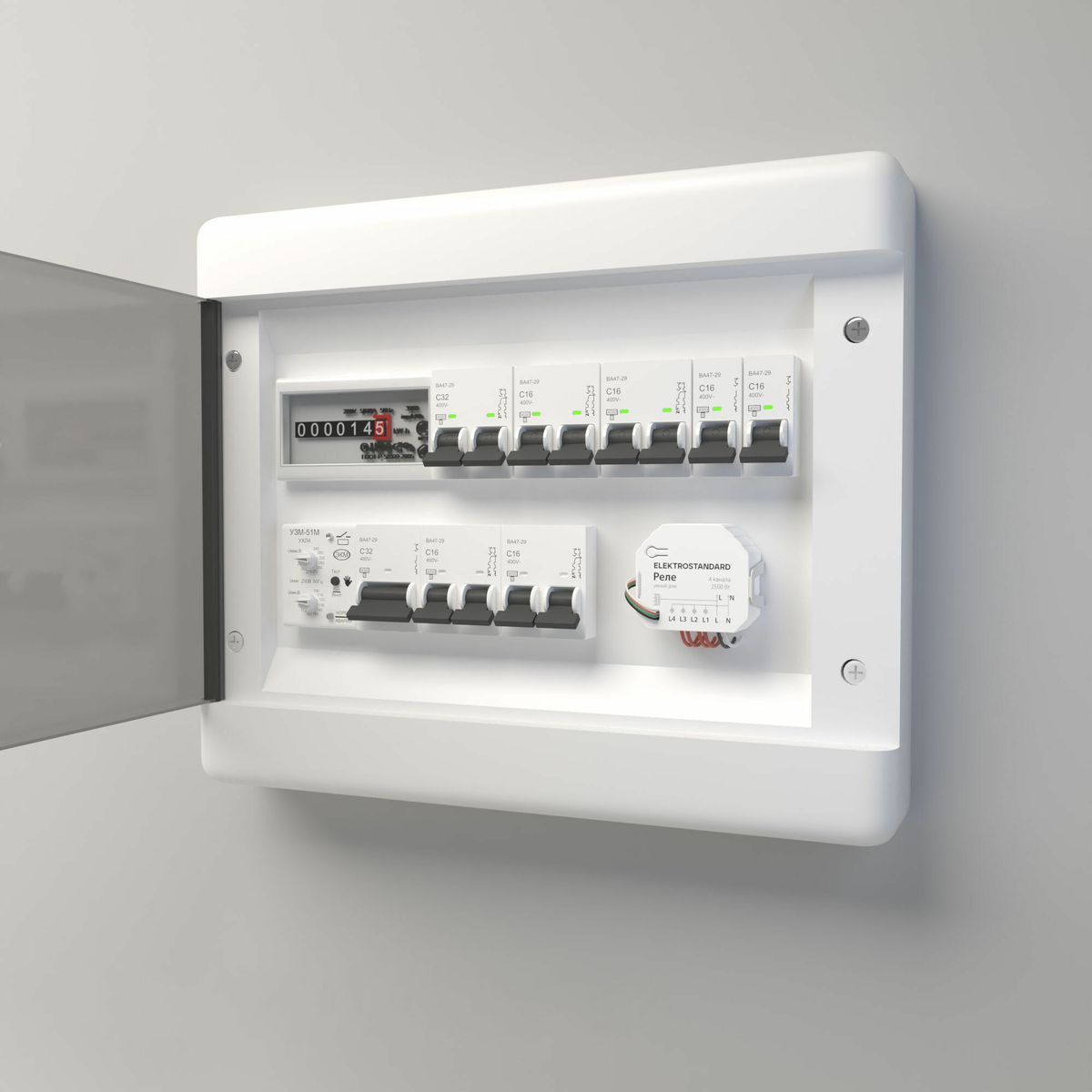 Умное четырехканальное реле Elektrostandard 4690389184406 a059230 Умное четырехканальное реле Elektrostandard 4690389184406 a059230
