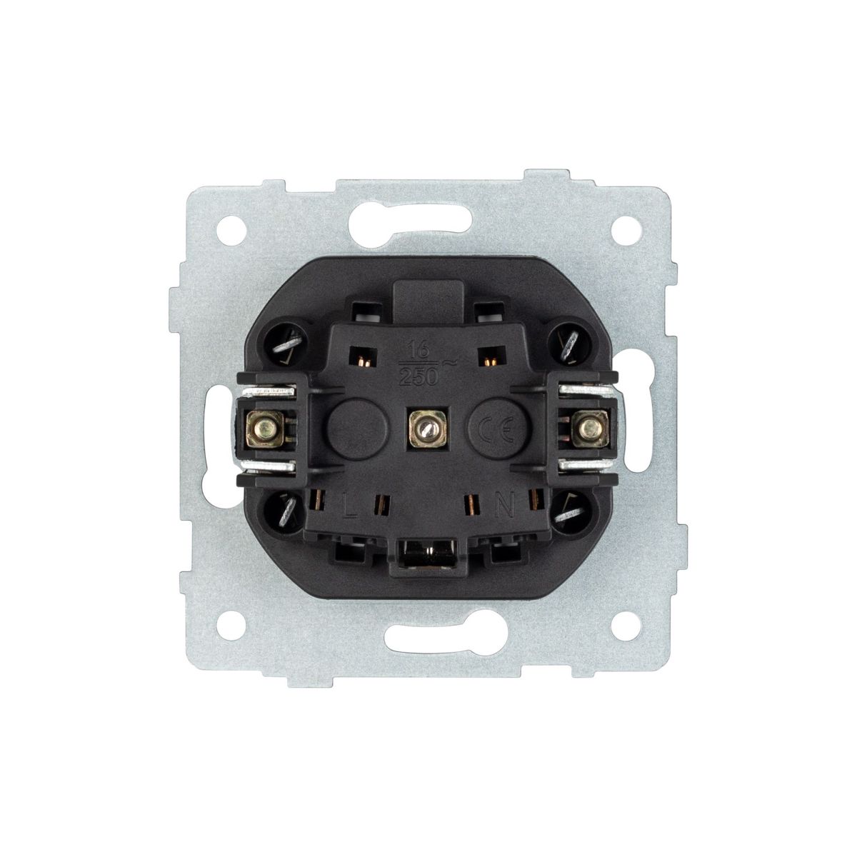 Механизм электрической розетки Arlight SCT-MEU1-PL-GD-V (250V, 16A) 049817 Механизм электрической розетки Arlight SCT-MEU1-PL-GD-V (250V, 16A) 049817