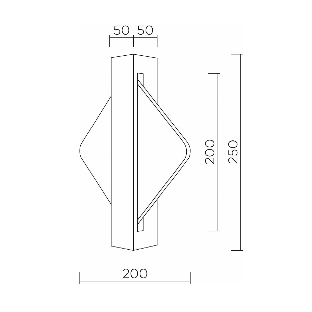 Настенный светильник LED4U L7367-2 BS Настенный светильник LED4U L7367-2 BS