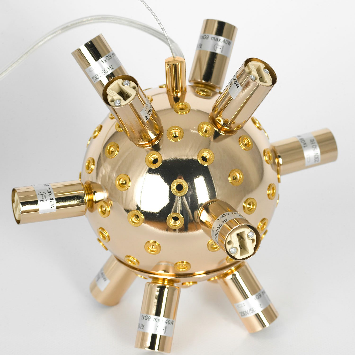 Подвесная люстра Lussole Davie LSP-8778 Подвесная люстра Lussole Davie LSP-8778