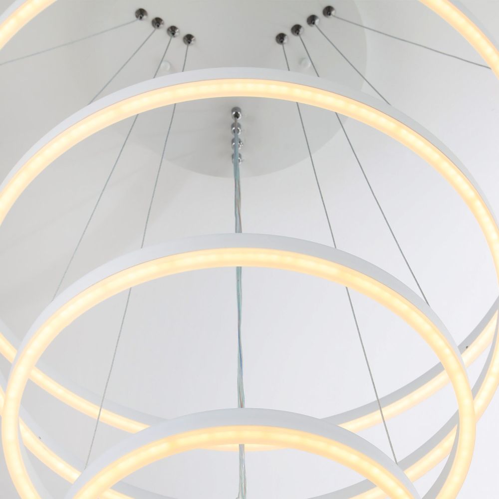 Каскадная люстра LED4U 55000-4 WH Каскадная люстра LED4U 55000-4 WH