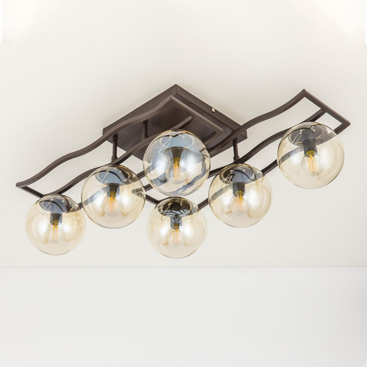 Потолочная люстра Citilux Бриз CL106265 Потолочная люстра Citilux Бриз CL106265