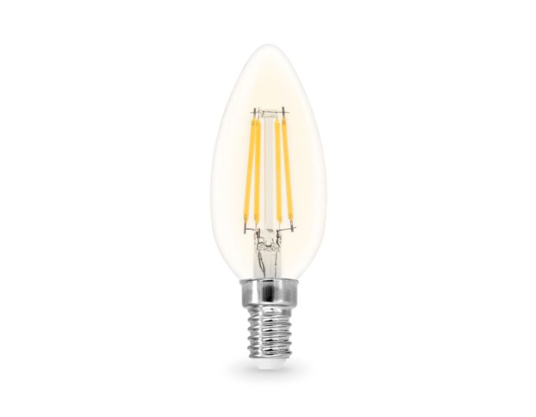 Филаментная светодиодная лампа Ambrella Light Bulbing E14 11W 2700K свеча 351113