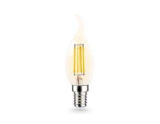 Филаментная светодиодная лампа Ambrella Light Bulbing E14 11W 2700K свеча на ветру 351123