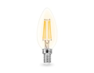 Филаментная светодиодная лампа Ambrella Light Bulbing E14 15W 2700K свеча 351513