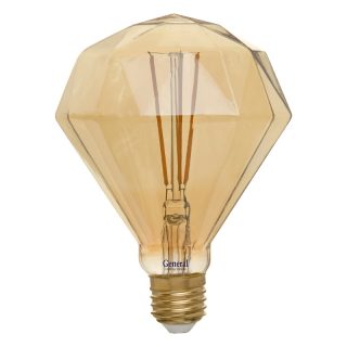 Филаментная светодиодная лампа General GLDEN-BS-10-230-E27-2700 655319