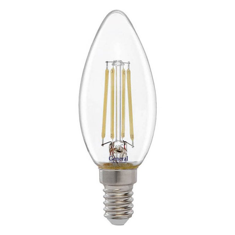 Филаментная светодиодная лампа General GLDEN-CS-10-230-E14-6500 649908