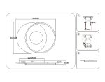 Потолочный светильник Ambrella Light Linetech Comfort FL4788