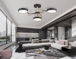 Люстра на штанге Ambrella Light Linetech Comfort FL4857