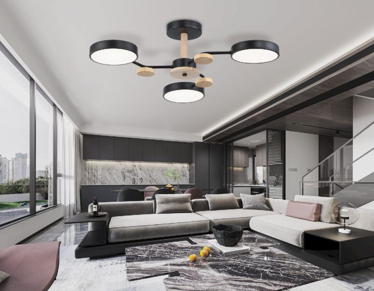 Люстра на штанге Ambrella Light Linetech Comfort FL4857
