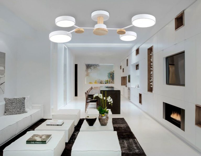 Люстра на штанге Ambrella Light Linetech Comfort FL4858