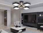 Люстра на штанге Ambrella Light Linetech Comfort FL4880
