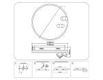Потолочная люстра Ambrella Light Comfort LineTech FL5113