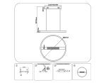 Подвесная люстра Ambrella Light Comfort LineTech FL51489