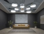 Люстра на штанге Ambrella Light Linetech Comfort FL516339