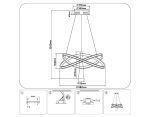 Подвесная люстра Ambrella Light Comfort LineTech FL5367