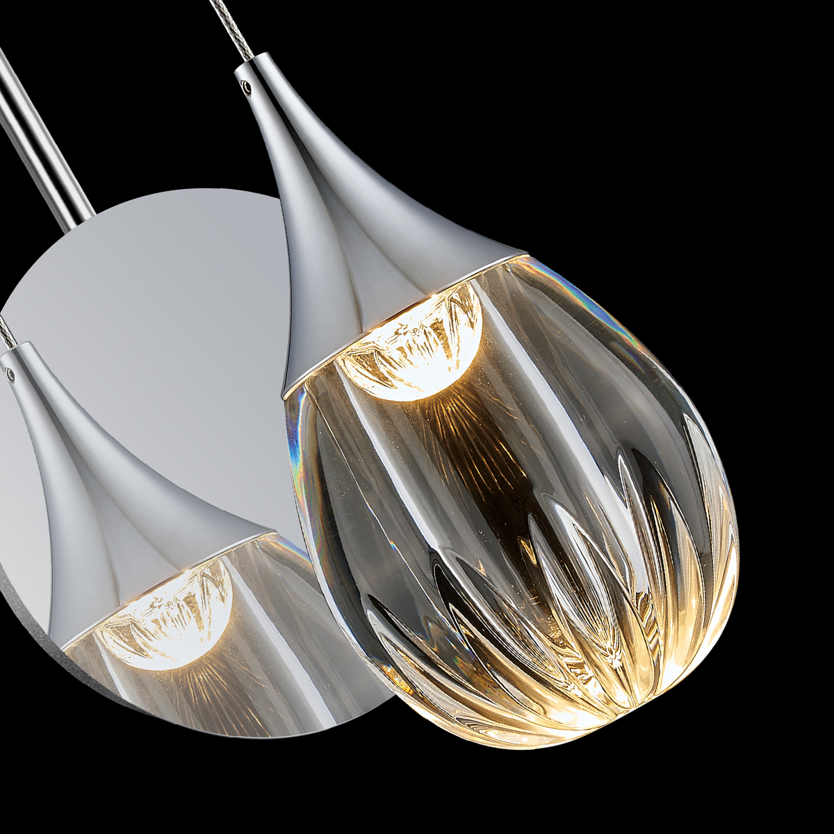 Бра Delight Collection Stilla MB24001004-1A chrome/clear Бра Delight Collection Stilla MB24001004-1A chrome/clear
