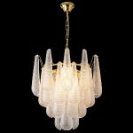 Подвесная люстра Crystal Lux FONTAIN SP8 GOLD